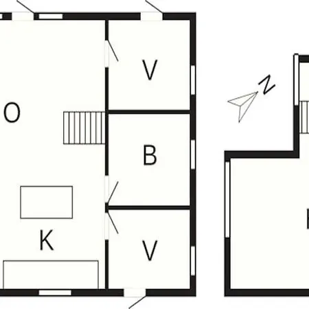 Сasa de vacaciones 6 Person In Karrebaeksminde-by Traum *