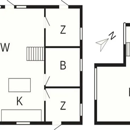 Сasa de vacaciones 6 Person In Karrebaeksminde-by Traum